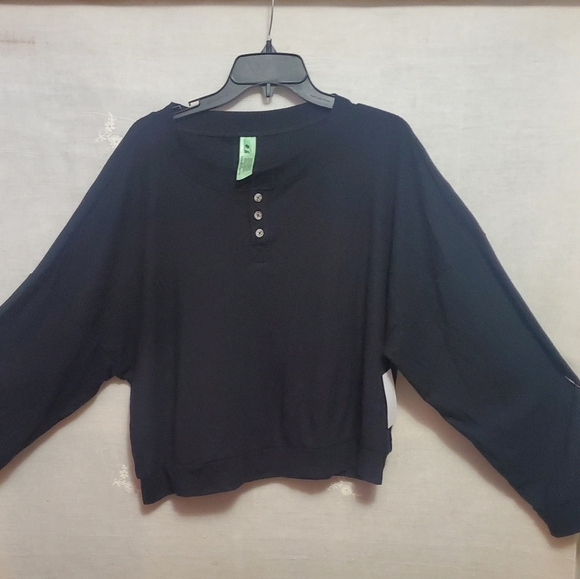 *NWT* Honeydew Intimates Late Night Black Lounge Top and White Shorts, Size M - Picture 9 of 10